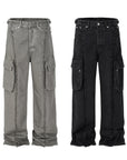 🖤 Stitching Cargo Jeans – Urban Utility Redefined