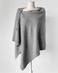 Damen-Cape-Schal aus Wolle – Elegante Wärme neu definiert
