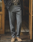 đ€ Jeans gris rĂ©tro amĂ©ricain â VĂȘtements de travail vintage rĂ©inventĂ©s