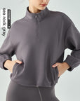 🧶 Collar Half-Zip Sweater – Effortless Autumn Elegance