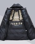 Women’s Winter Warm Hooded Long Coat – Down Cotton Padded Jacket with Pockets