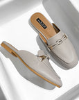 Women’s Closed-Toe Half Slippers – Casual Comfort with Chic Simplicity