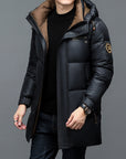 Manteau épais et chaud en duvet de canard pour homme