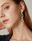 925 Silver Freshwater Pearl Earrings - Dainty Flat Round Studs