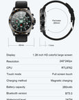 Montre connectée professionnelle LW09 avec fréquence cardiaque et pression artérielle
