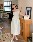 Pure Milk Sweet Skirt Tube Top Dress Women