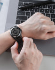 Magnetic Tech Men's Sports Watch – Futuristic Durability