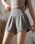 Women’s Two-Piece Sports Set – High-Waist Quick-Dry with Slimming Fit