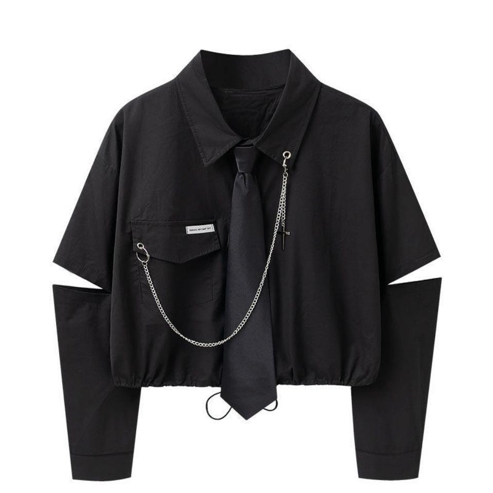 Women's Shirt & Trouser Set - Princess Sleeve Two-Piece