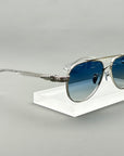 Men’s Pilot-Style Oversized Sunglasses – Pure Titanium Frame Polarized UV Protection Glasses