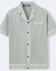 🌴 Island Breeze: Men’s Tencel Cuban Collar Polo