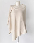 Damen-Cape-Schal aus Wolle – Elegante Wärme neu definiert