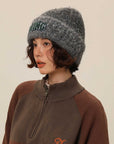 Women’s Wool Blend Vintage Gradient Knitted Hat – Cozy Warmth with Retro Charm