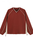 Langarm-Top mit Kordelzug und Shrink Saum, UNISEX