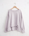 WOMEN Oversized Cotton Sweater – Effortless Everyday Comfort