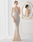 Women’s Dream Celebrity Evening Dress – Long Slim Elegant Party Gown