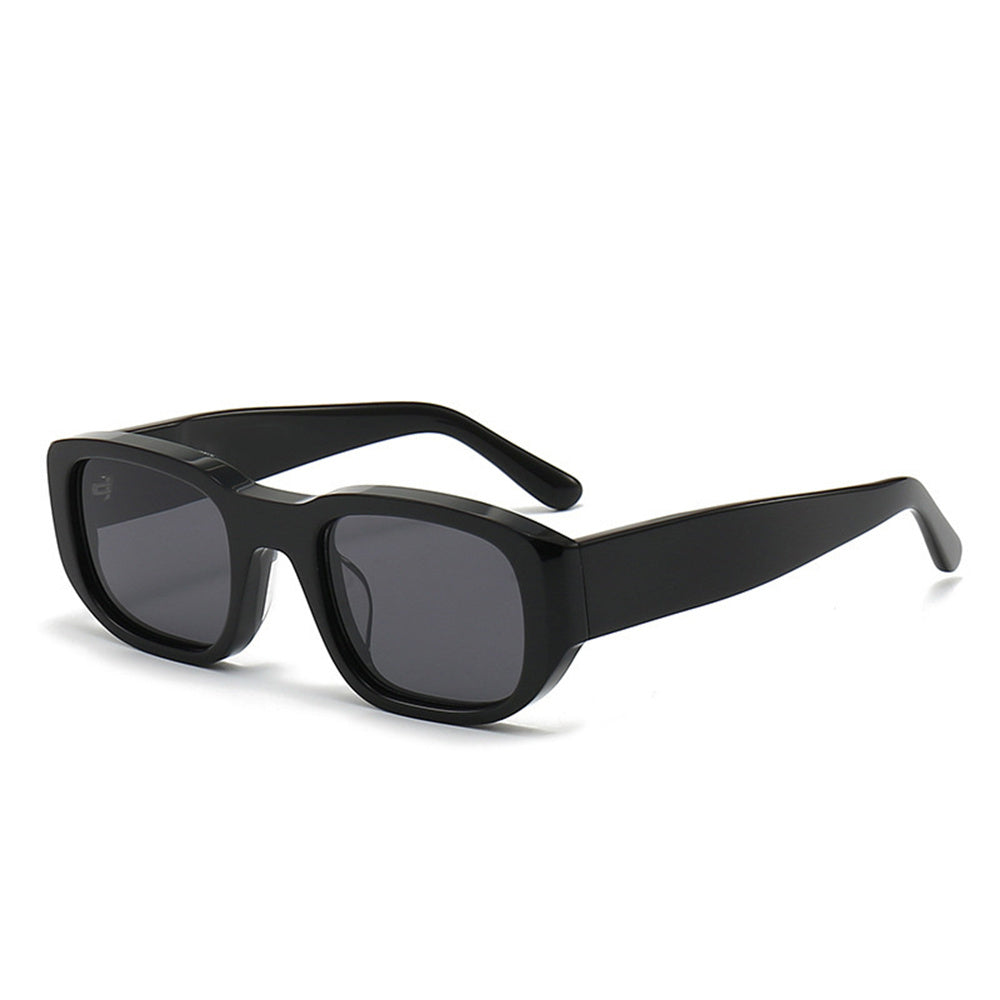 🕶️✨ Lunettes de soleil rétro en nylon épais – Ambiance vintage avec protection moderne