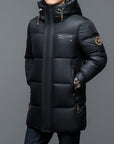 Manteau épais et chaud en duvet de canard pour homme