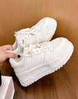 Skyline Stride: Elevating Platform Sneakers
