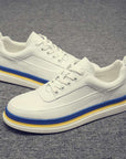 (3 to 7 days shipping ) Men's Shoes New Casual Men's Shoes White Shoes Trendy Sneakers Sneakers