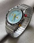 Fashion Trend Diamond Waterproof Steel Band QuartzMen's Watch