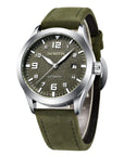 Men’s Business Retro Automatic Mechanical Watch – Genuine Leather Strap Classic Timepiece