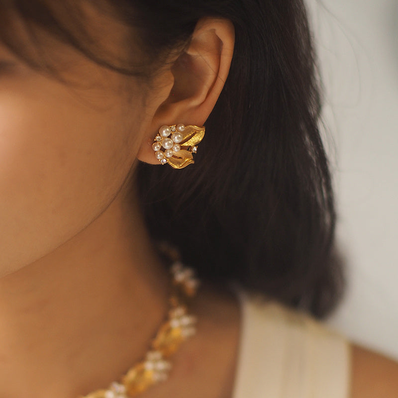 Bracelet / Boucle d'oreille / Collier de perles pour femme