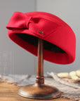 🎀 Béret en laine de style coréen - Silhouette dôme chic