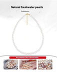 ๐ Womenโs Natural Freshwater Pearl Necklace
