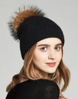 CHAPEAU CHAUD EN FOURRURE POUR FEMME