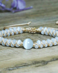 WOMEN Natural Opal Double Woven Bracelet Exquisite