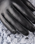 Women’s Sheepskin Fleece-Lined Gloves – Winter Warmth & Softness