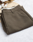Women’s Professional Straight Suit Pants – Elegant Comfort for Work & Beyond