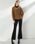 Women's Tailored Wool Blazer – Slim-Fit Office Jacket – Timeless Workwear Essential