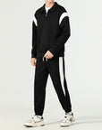 Men's Korean Style Zip-Up Sweater Shirt – Lapel Collar Casual Pullover – Polyester Comfort