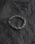 Men’s Hip-Hop Titanium Steel Bracelet – Bold Urban Chain, Non-Fading