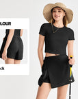 Two-Piece Hiking Shorts – Stealthy Coverage for Active Women