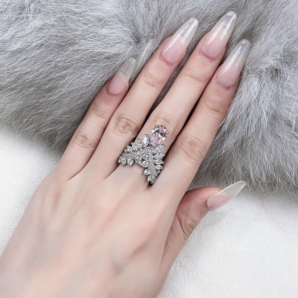 👑Crown Premium High Carbon Ring - Regal Stacking Statement