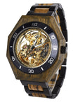 š³ Mechanical Wood Watch ā Natureās Precision in Motion