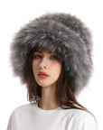 Winter Warm Thickened Faux Fur Hat – Cozy Elegance with European Style