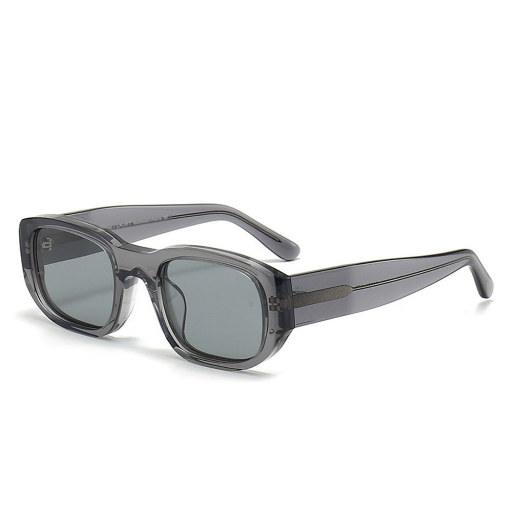 🕶️✨ Lunettes de soleil rétro en nylon épais – Ambiance vintage avec protection moderne