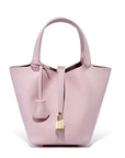 Sac à main en cuir véritable pour femme