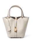 Sac à main en cuir véritable pour femme