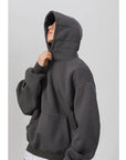Sweat à capuche épais et rigide pour homme – Pull streetwear américain – 100 % polyester, coupe semblable à une armure