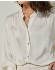 Loose Real Silk Shirt For Women