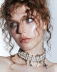 💎 Three-Layer Pearl Collarbone Chain – Delicate Elegance