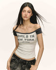 Short Sleeve T-shirt Women's Slim Top