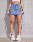 Women’s All-Matching Denim Short Skirt – Chic Simplicity with Everyday Versatility