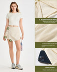 Two-Piece Hiking Shorts – Stealthy Coverage for Active Women