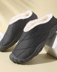 New Baotou Women's Indoor Home Couple Fleece-lined Warm Cotton Slippers